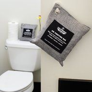 Bamboo Charcoal Air Purifying Bag 500g. REMOVE: Odor, Allergens, Pollutants. PREVENT: Bacteria, Mold, Mildew. N2