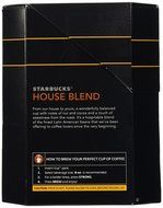 Starbucks House Blend Coffee Keurig Vue Portion Pack, 32 Count N4