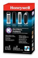Honeywell HRF-K2 Household Odor &amp; Gas Reducing Pre-filter (Filter K) - 2 Pcs - For Air Purifier