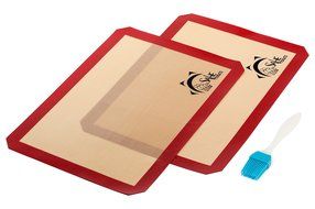 SAHE Premium Professional Food Grade Quality Non Stick Silicone Baking Mat &amp; Mats Sheets Supplies bakeware (2)... N5
