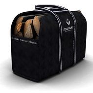 Firewood Carrier - Deluxury Fireplace Accessories: Max Load Canvas Log Tote and Bag N4