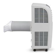 Della 8,000 BTU Portable Air Conditioner Cooling Fan Dehumidifier A/C Remote Control + Window Vent Kit, White