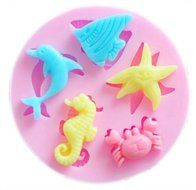 Chariot trading - Animals silicone mold,Fondant Cake Decorating Tools N2