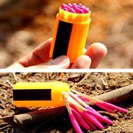 Ezyoutdoor Portable Extra-large Head Windproof Waterproof Matches for Outdoor Survival Emergency Survival Equipment... N6