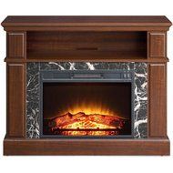 41" Whalen Fireplace TV Stand Cherry Finish, Heat Or Without Heat, Upto 50" TV N5