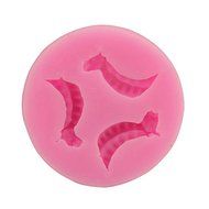 Mr.S Shop 3D Pea pods Silicone Mold Soap Fondant Candle Candy Chocolate Mold Cake Mould For Baking,Small Size N2