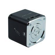Music Angel Mini Speaker Multimedia Speaker Support Tf Card U Disk Fm Radio Md07u Black