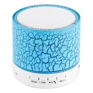 Mini Bluetooth Speaker LED Flash Crack Pattern Support LINE-IN/USB Flash Drive/TF Card/Mic/Calls/Music/FM Radio...