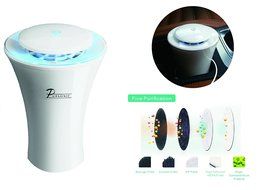 PURSONIC COMPACT AIR PURIFIER APC120 W/HEPA Filter HELPS WITH ALLERGIES BY PURIFYING 99% OF ODORS, POLLEN, &amp; CIGARETTE... N3
