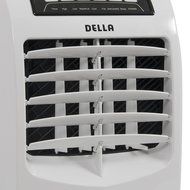 Della 8,000 BTU Portable Air Conditioner Cooling Fan Dehumidifier A/C Remote Control + Window Vent Kit, White N3