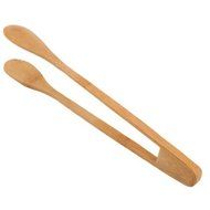 HENGSONG Bamboo Cooking Kitchen Tongs Food BBQ Salad Bacon Steak Bread Clip ClampTools