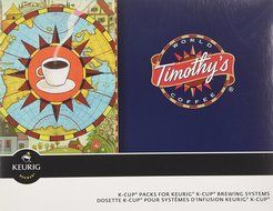 48 Count - Timothy's German Chocolate Cake Flavored Coffee K-Cup For Keurig Brewers
