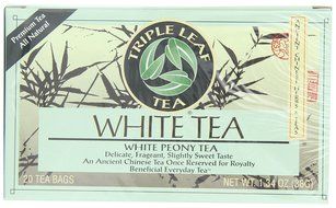 Triple Leaf Tea, White Peony, 20 Tea Bags (Pack of 6) N4