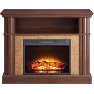 Better Homes and Gardens TV Stand for TV's Up To 54" with Fireplace and Cherry Finish N2