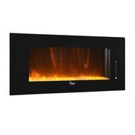 Caesar Hardware 2015 Luxury Linear Wall Mount Recess Freestanding Flame Electric Fireplace, 46-Inch, Multicolor N11