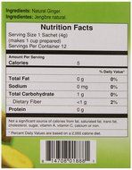 Gold Kili All Natural Ginger Beverage Brewing Bags, 1.68-Ounce Boxes (Pack of 6) N3