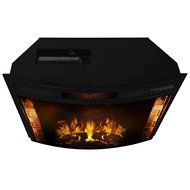 Moda Flame Elwood 33 Inch Curved Electric Fireplace Insert