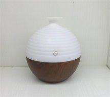 NIUDB Wood Grain Touch USB Ultrasonic Aroma Essential Oil Mist Humidifier Diffuser