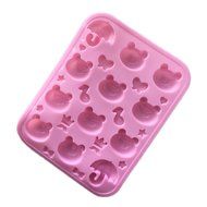 JLHua Emoji Emotion Cake Mold Smiley Chocolate Candy Baking Mould Big Eye Frog,Random Color N2