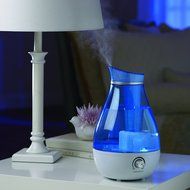 HealthSmart Mist XP Cool Mist Ultrasonic Germ-Free Humidifier, Whisper Quiet, Runs up to 24 Hours, Filter Free...