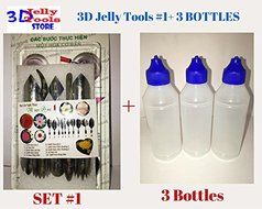 3D Jelly Cake Tools - Type 1 and 3 Bottle 3D Jelly Tools not include needle