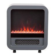 Kissmoji 1500 W Indoor Electric LED Faux Fireplace Stove Space Heater N2