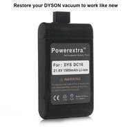 Powerextra Dyson DC16 Replacement Battery For Dyson DC16 Root 6 Vacuum Cleaner Dyson Handheld Vacuum Cleaner DC16... N6