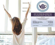 Sleep Tea Aid for Insomnia - Day Is Done Relaxing Blend - Organic Caffeine Free Loose Leaf Herbal Tea- Chamomile... N8
