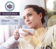 Sleep Tea Aid for Insomnia - Day Is Done Relaxing Blend - Organic Caffeine Free Loose Leaf Herbal Tea- Chamomile... N9