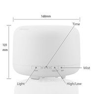 500ml Aroma Essential Oil Diffuser,URPOWER? Ultrasonic Air Humidifier with 4 Timer Settings 7 LED Color Changing... N4