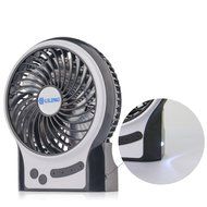 D-FantiX Portable Mini USB Fan Handheld Rechargeable Desktop Fan Personal Cooling Fan with Led Light Battery /... N3