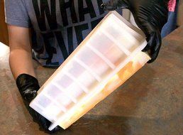 BLAST FIND TALL &amp; SKINNY 12&quot; SILICONE LOAF MOLD FOR CAKE OR SOAPMAKING