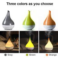 YUNSTORES Essential Oil Diffuser, Ultrasonic Oil Diffuser, Waterless Auto Shut Off for Home, Office, Bedroom,... N5