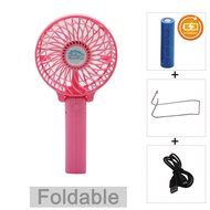 Portable Battery USB Mini Foldable Cooling Desktop Fan for Home Office Camping Travel (Rechargeable,Handheld,Umbrella... N8