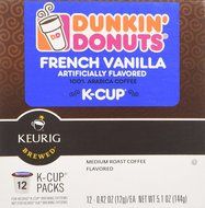 French Vanilla - Box of 12 Kcups for Use in Keurig Coffee Brewers N7