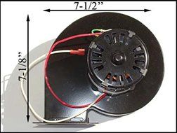 Breckwell Pellet Stove Convection Motor Blower C-E-033 - 11-1210 G N2