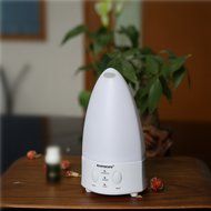 SROCKER AR120 Ultrasonic Cool Mist Humidifier Aromatherapy Essential Oil Diffuser with 7-Color LED Lights and... N3