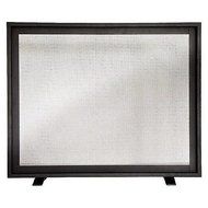 Threshold Flat Panel Fireplace Screen - Matte Black Finish - CFP