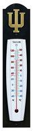 Henson Metal Works 2510-8 Indiana University Collegiate Logo Outdoor Thermometer, Large