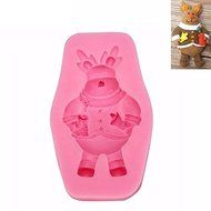 &quot;dipshop Christmas Santa Elk Deer Silicone Mold Fondant Cake Mould&quot; shopping N4