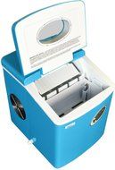 Blue Countertop Mini Compact Portable Ice Cube Maker Machine