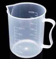 Transparent Measuring Cup Clear White Multi Measurement Tool Measuring Cup with Handles Measuring Tools for Kitchen... N14