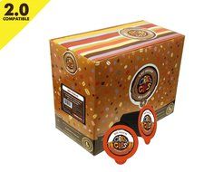 Crazy Cups Seasonal Sweet Potato Pie Flavored Coffee, Single Serve Cups for Keurig K Cup Brewers, (22 Count)