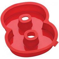 Lekue Numbers Silicone Mold - Red Eight