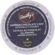 48 Count - Timothy's German Chocolate Cake Flavored Coffee K-Cup For Keurig Brewers N2