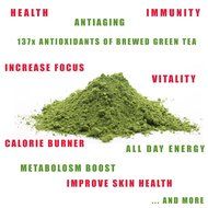 Premium Organic Matcha Green Tea Powder Uji Kyoto Japan By Tealux - 4oz / 112g N5