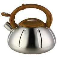 Riwendell Stainless Steel Whistling Tea Kettle 2.6-Quart Stove Top Kettle Teapot