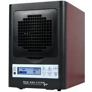 New Age Living Portable Ionic Air Purifier - Carbon Filter &amp; Ozone Generator For Smokers - HEPA Filter &amp; Ionizer... N2