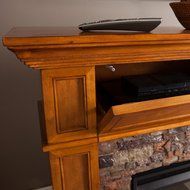 Southern Enterprises Rosedale Convertible Electric Fireplace N7