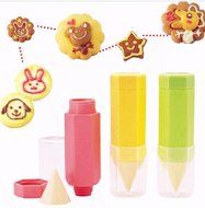 New Arrival 3pcs/set DIY Cookies Biscuit Cake Bread Cooking Mold Gourmet Drawing Pens Set (2set) N5